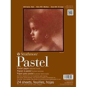 Strathmore Artist Papers 9" x 12" 80 lb. 400 Series Pastel 24 Sheet Tape Bound Pad Charcoal & Pastel Pads & Sheets Art Nebula