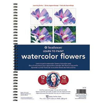 Strathmore Watercolor Learning Series Pad -  Artist Papers 9" x 12" Books Art Nebula