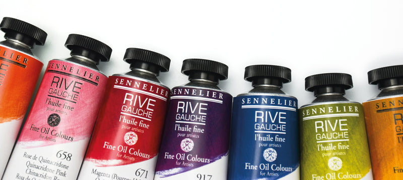 Sennelier Rive Gauche Fine Oil Colour Tube - 200ml (Set B) Oil Paint Art Nebula