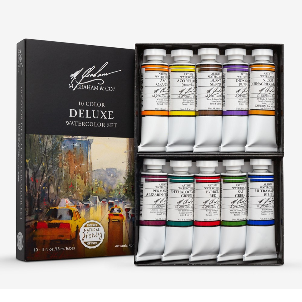 M. Graham Watercolor Tube Basic Set - 5 colors