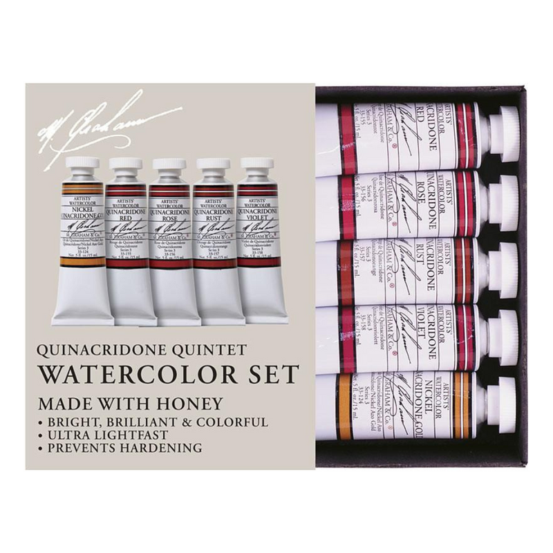 M. Graham : Artists' Watercolor Paint : 15ml : The South Set of 5