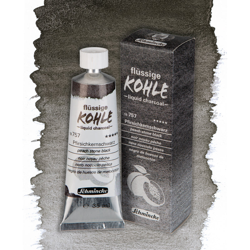 Schmincke Liquid Charcoal 35ml Tube Charcoal & Graphite Art Nebula