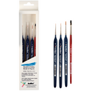 Kolibri Series 888 Synthetic Golden Sable Hair for Detail Painting - Brush Set Detail Brushes Art Nebula