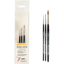 Kolibri Series 88 Red Sable Watercolor Brush Set Watercolor Brush Art Nebula