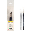 Kolibri Series 22 Squirrel Mixture Watercolor Brush Set Watercolor Brush Art Nebula